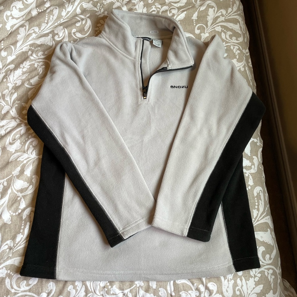 Snozu Men’s Fleece 1/4 Zip Sweater SIZE XL